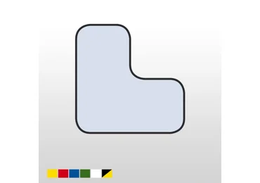 Samolepící značení umístění palet WT-5110 | 5210 | 5610 | 7110, tvar ''L''